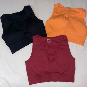 SPORTS BRA (3pck) multicolor Size Small **all three for price